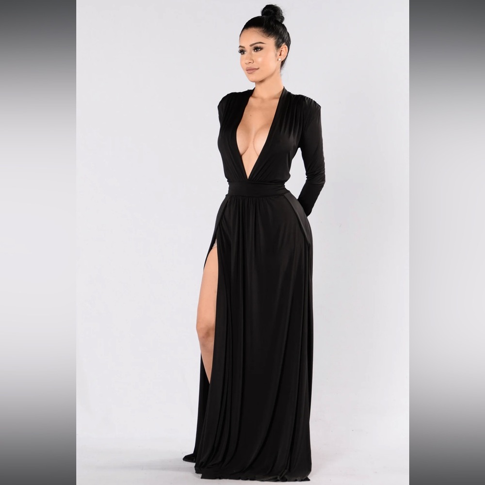 Black spree dress